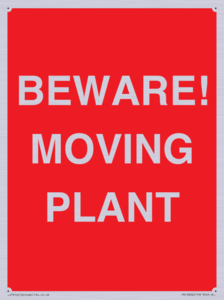 BEWARE! MOVING PLANT
